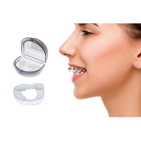 Imagem de Placa Para Bruxismo Dental Anti Ronco Articulada Luctor 5Em1