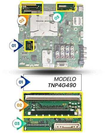 Placa principal tv Panasonic tc-l32u30b 