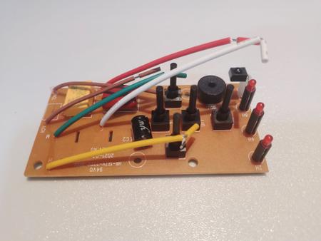 Placa ventilador mallory air timer 220v Imagem de Placa ventilador mallory air timer 220v
