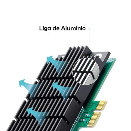 Imagem de Placa wireless pci express tp-link ac1200 archer t4e