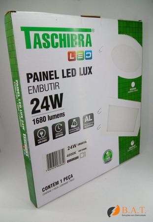 Imagem de Plafon Led 24W Lux Quadrado Embutir 4000K