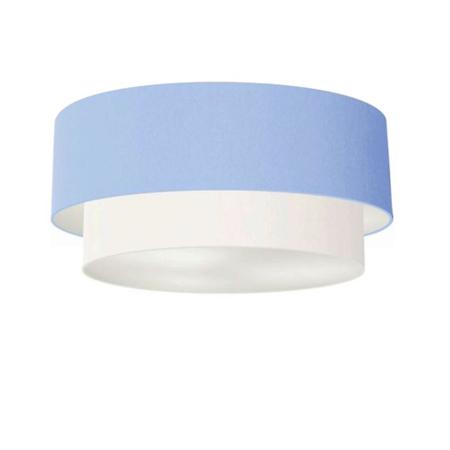 Plafon Para Dormitório Cilíndrico SD-3064 Cúpula Cor Azul Bebê Branco - Vivare Imagem de Plafon Para Dormitório Cilíndrico SD-3064 Cúpula Cor Azul Bebê Branco