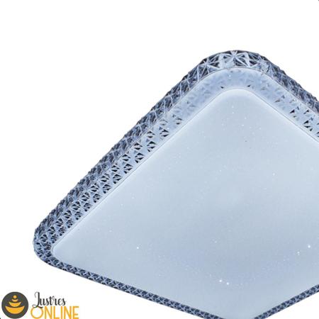 Imagem de Plafon Sobrepor Led Integrado 24W Bivolt Quadrado 30x30cm 3 Cores 3000k/4000k/6000k 