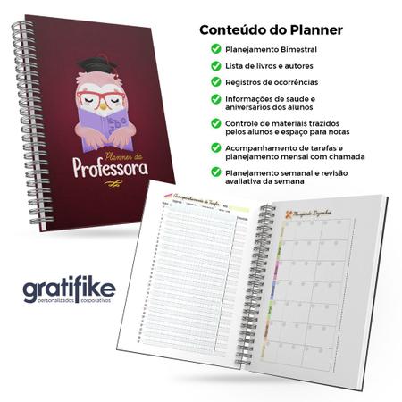 Imagem de Planner da Professora - Planner pedagógico