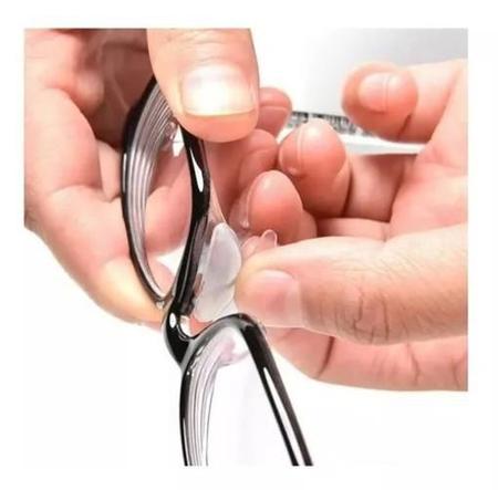 Imagem de Plaqueta Silicone Óculos 10 Pares 3M Gota Fosca