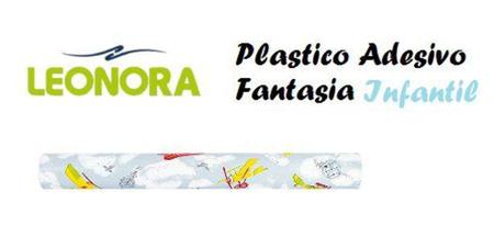 Imagem de Plastico adesivo Tipo Contact infantil Rolo 45cm x 10m 79039 - LEONORA