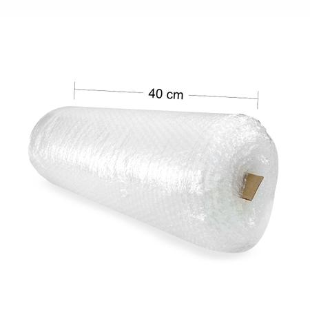 Imagem de Plástico Bolha 40cm X 10metros E-Commerce 20 micras