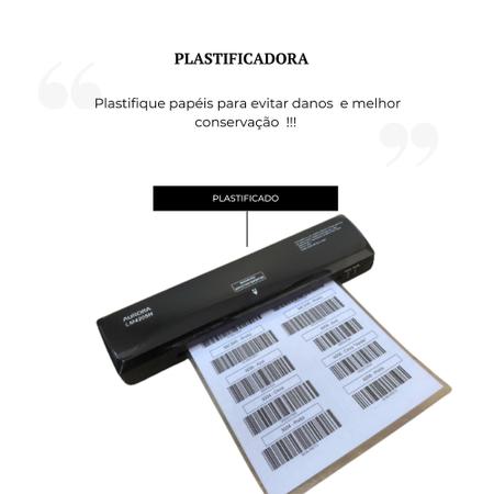 Imagem de Plastificadora A4 Documentos Aurora