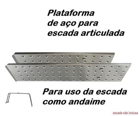 Imagem de Plataforma De Aço Para Escada Articulada 4X3