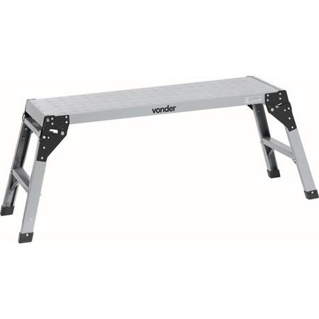 Plataforma Metalica Dobrável 150kg - Vonder Imagem de Plataforma Metalica Dobrável 150kg - Vonder