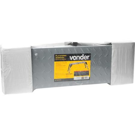 Plataforma Metalica Dobrável 150kg - Vonder Imagem de Plataforma Metalica Dobrável 150kg - Vonder
