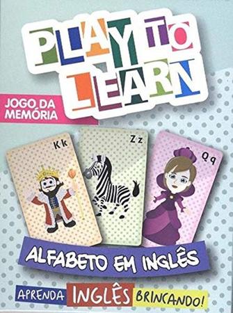 Play to learn - alfabeto em inglês - jogo da memória - Outros