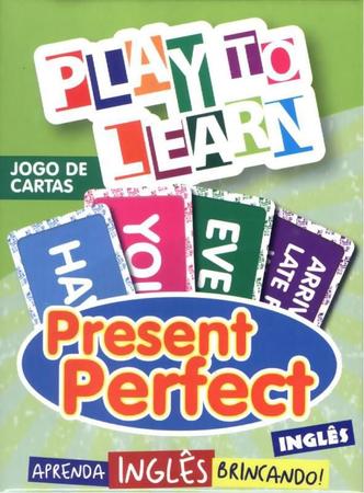 Aprenda Inglês Brincando - Jogo de Cartas - Verbo To Be - Play To