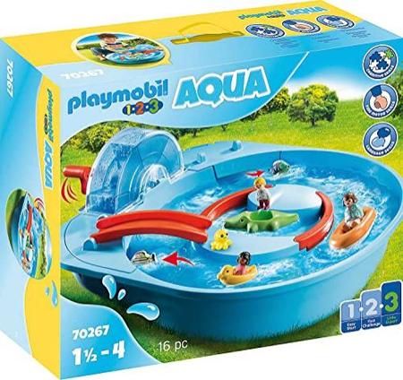 Playmobil 1.2.3 Aqua Splish Splash Water Park Brinquedos de