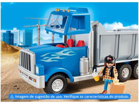 Imagem de Playmobil Caminhão Basculante 11 Peças