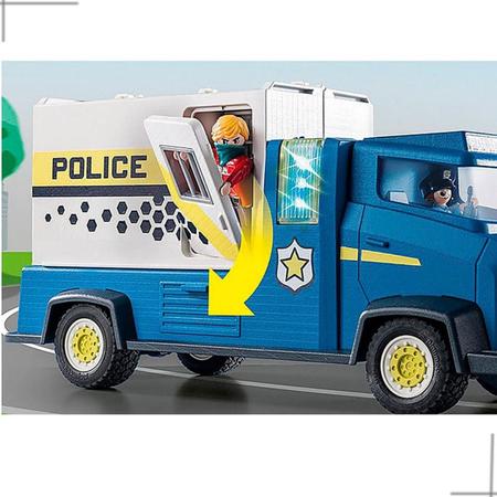 Imagem de Playmobil - Caminhão da Polícia - Duck On Call 70912