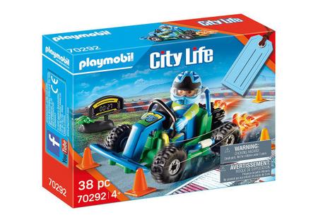 Playmobil - Set Corrida de Kart - Sports & Action 71187 - Sunny Brinquedos  - Brinquedos de Montar e Desmontar - Magazine Luiza