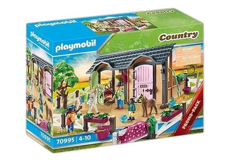 Imagem de Playmobil Country 70995 Aulas Equitação Boxes Cavalos Sunny