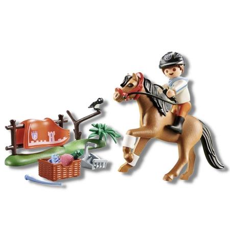 Imagem de Playmobil Country Fenda Dos Cavalos Connemara 70516