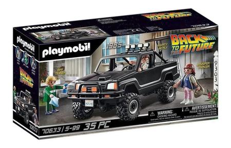 Imagem de Playmobil De Volta Para O Futuro Pick Up Marty 35Peças 70633