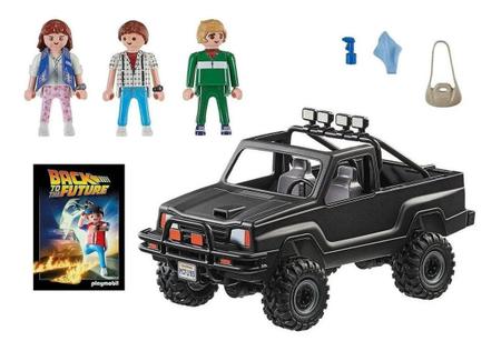 Imagem de Playmobil De Volta Para O Futuro Pick Up Marty 35Peças 70633