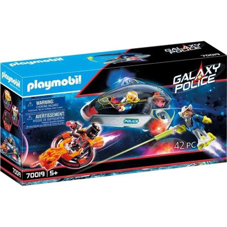 Imagem de Playmobil galaxy police policia galactica com planador - sunny