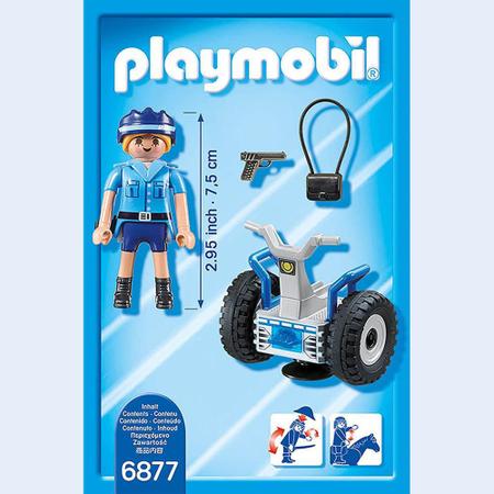 Imagem de Playmobil - Polícia Feminina Com Segway 6877 - 1681 Sunny 