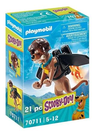 Imagem de Playmobil Scooby-Doo Figura Colecionável Piloto 70711