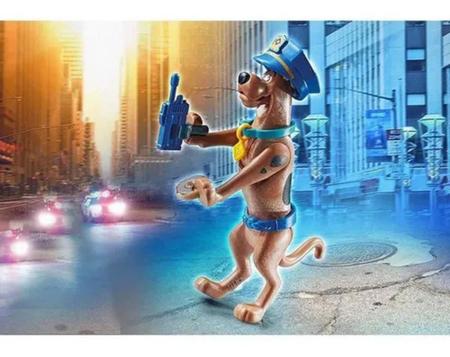 Imagem de Playmobil Scooby-Doo Figura Colecionável Polícia 70714