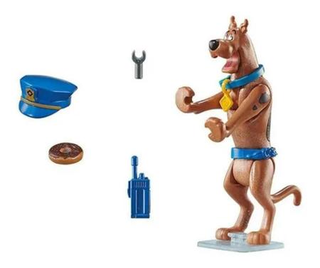 Imagem de Playmobil Scooby-Doo Figura Colecionável Polícia 70714