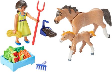 Playmobil campestre Cavalo com potro