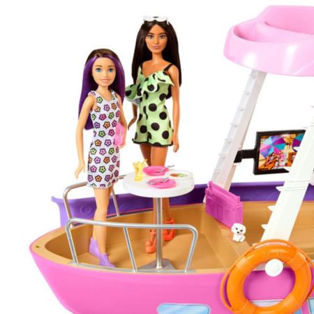 Barco Mattel Barbie Dream Boat com acessórios