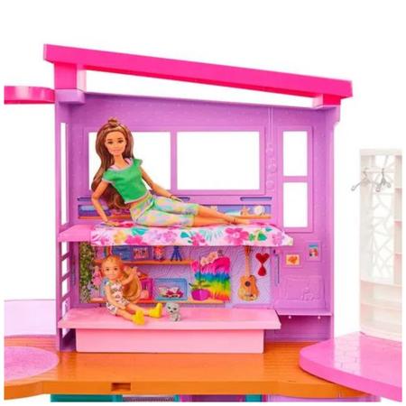 Imagem de Playset Barbie Mattel Casa De Férias Malibu - 194735007639
