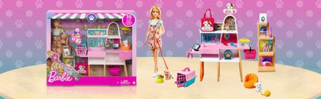 Playset Barbie Pet Shop Completo 25 Peças Mattel Grg90 - Playsets