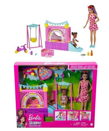 Playhouse infantil para boneca Barbie, acessórios para boneca