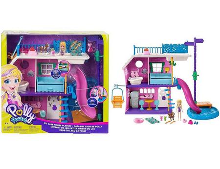 Polly Pocket Casa Do Lago Da Polly - Mattel