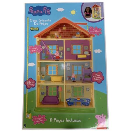 Cenário Casa Gigante da Peppa (11 Peças Inclusas): Peppa Pig