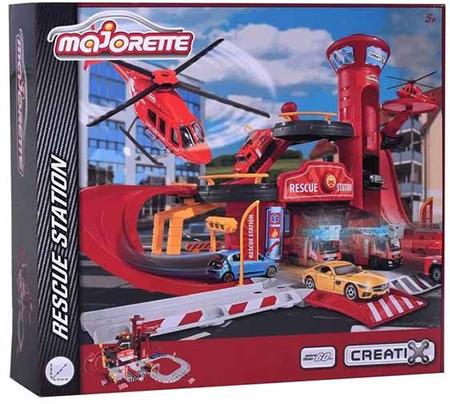 Imagem de Playset Cenário Rescue Station c/5 Minis Majorette 1/64