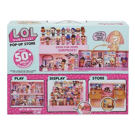 Lol doll pop up store playset discount