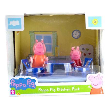 Playset com Mini Figuras - Casa da Peppa - Cozinha - Peppa Pig - Sunny -  Playsets - Magazine Luiza