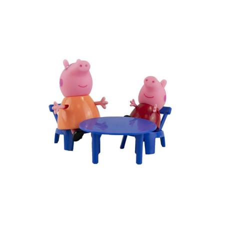 Brinquedo Casa Peppa Pig Quarto Sala Cozinha Banheiro Movéis