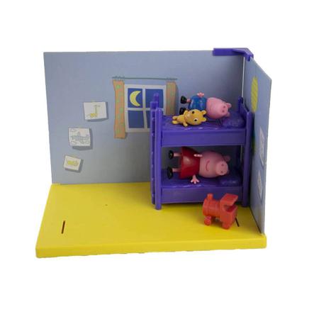 Playset com Mini Figuras - Casa da Peppa - Sala de Estar - Peppa Pig -  Sunny - superlegalbrinquedos