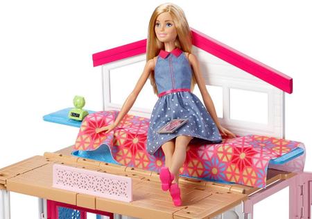 Barbie real barbie e sua casa