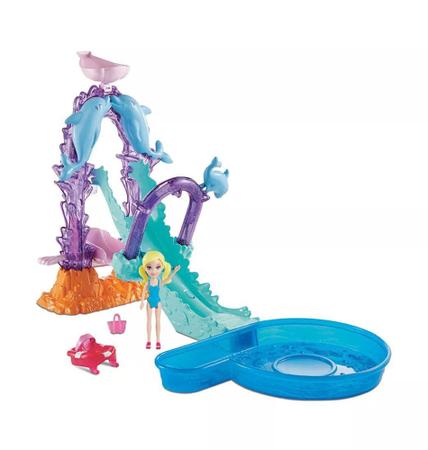 Playset e Mini Boneca - Polly Pocket - Lojinha da Polly