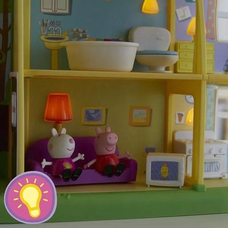 Playset e Mini Figuras - Peppa Pig - Casa da Peppa - Diversão