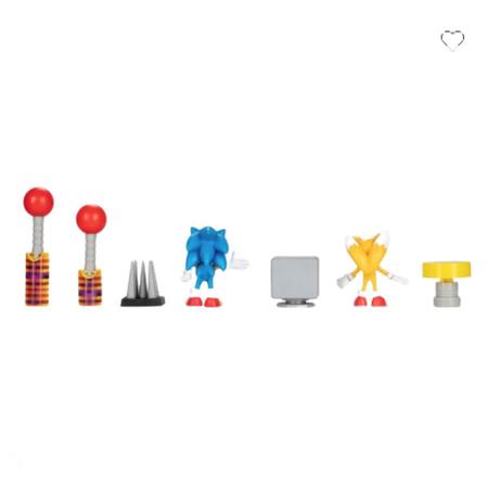Imagem de Playset Mini Figuras Sonic Tails Diorama - Candide