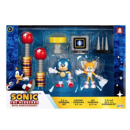 Imagem de Playset Mini Figuras Sonic Tails Diorama - Candide