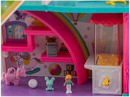 Playset - Polly Pocket - Polly - Shopping Center Doces Surpresas