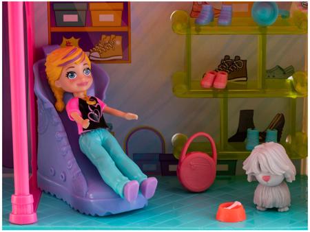 Playset - Polly Pocket - Polly - Shopping Center Doces Surpresas