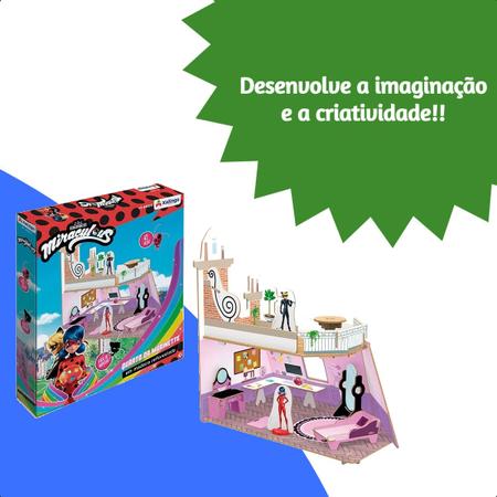 Jogo Quebra Cabeça Miraculous Ladybug 60 Peças - Estrela - A sua Loja de  Brinquedos, 10% Off no Boleto ou PIX